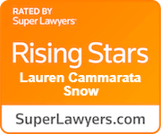 Rated By Super Lawyers Rising Stars Lauren Cammarata Snow